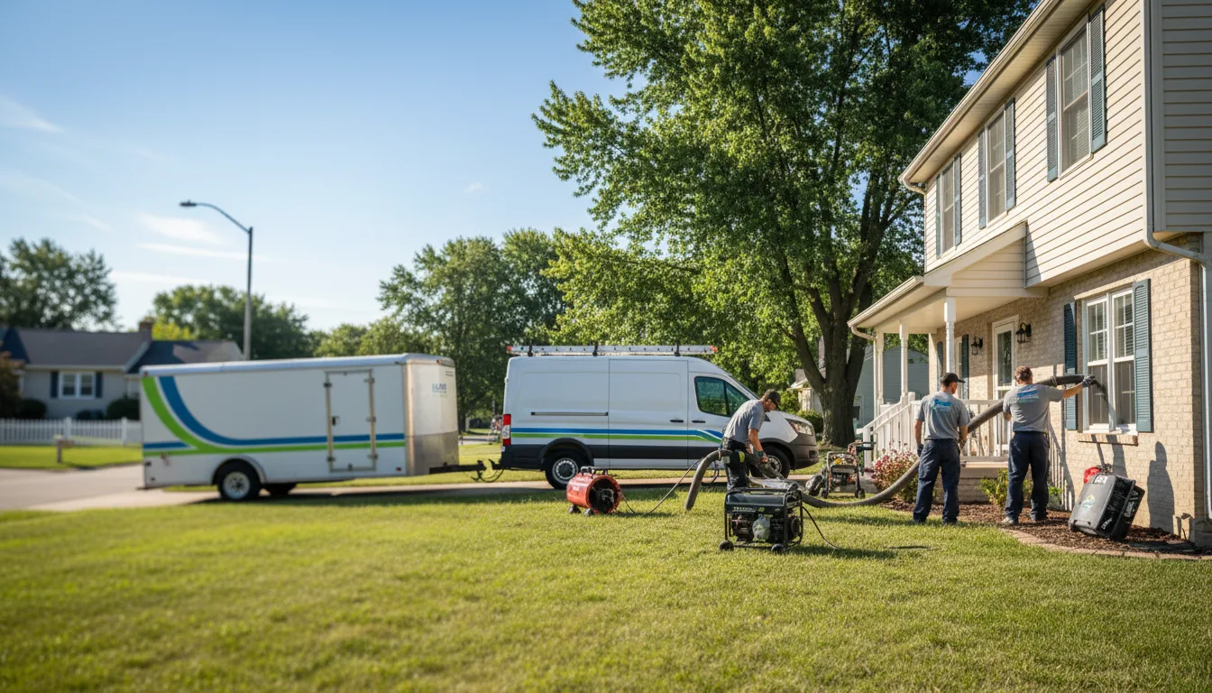 Flooded Basement Restoration And Cleanup With Repair in Stockton, KS near me